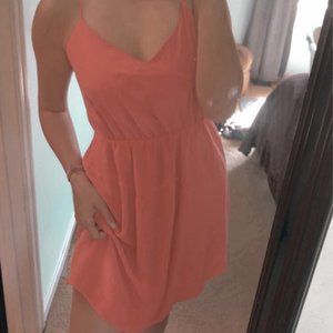 Coral Sundress